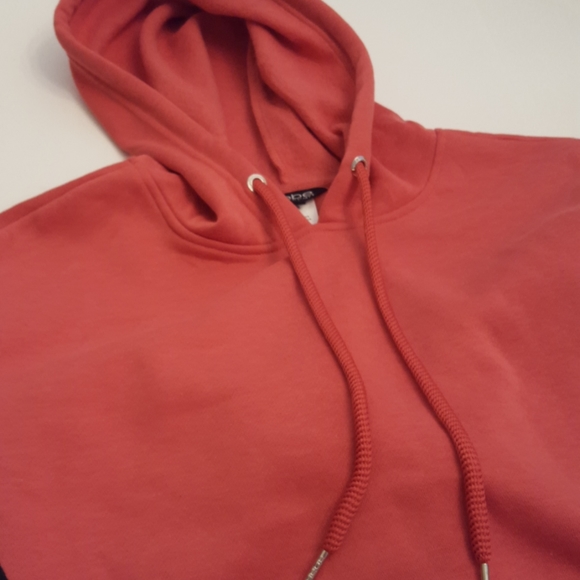 Bebe Mini Logo Tape Ribbed Insert Hoodie NWT - Picture 14 of 16